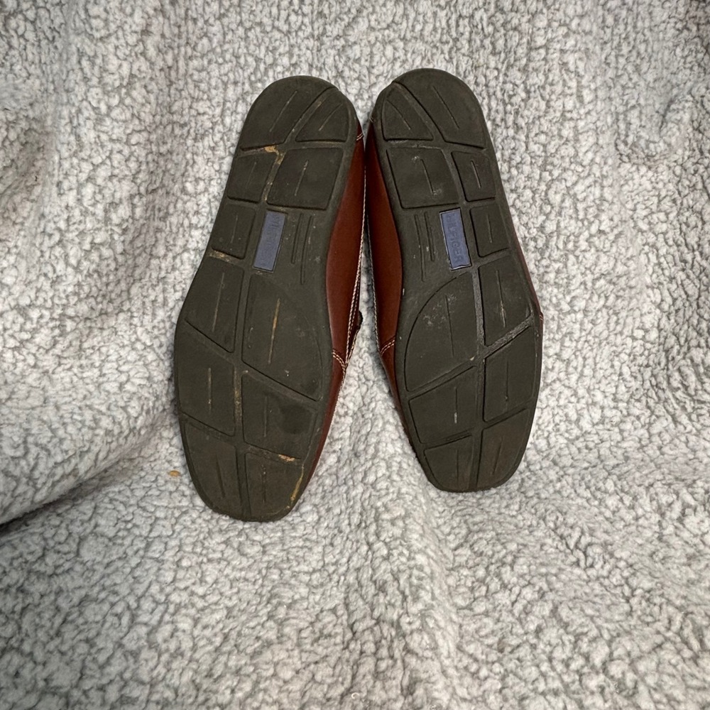 Tommy Hilfiger Mens Dathan Brown Loafers Driving Shoes Wide Width 9W TMDATHAN-SC - Picture 5 of 8